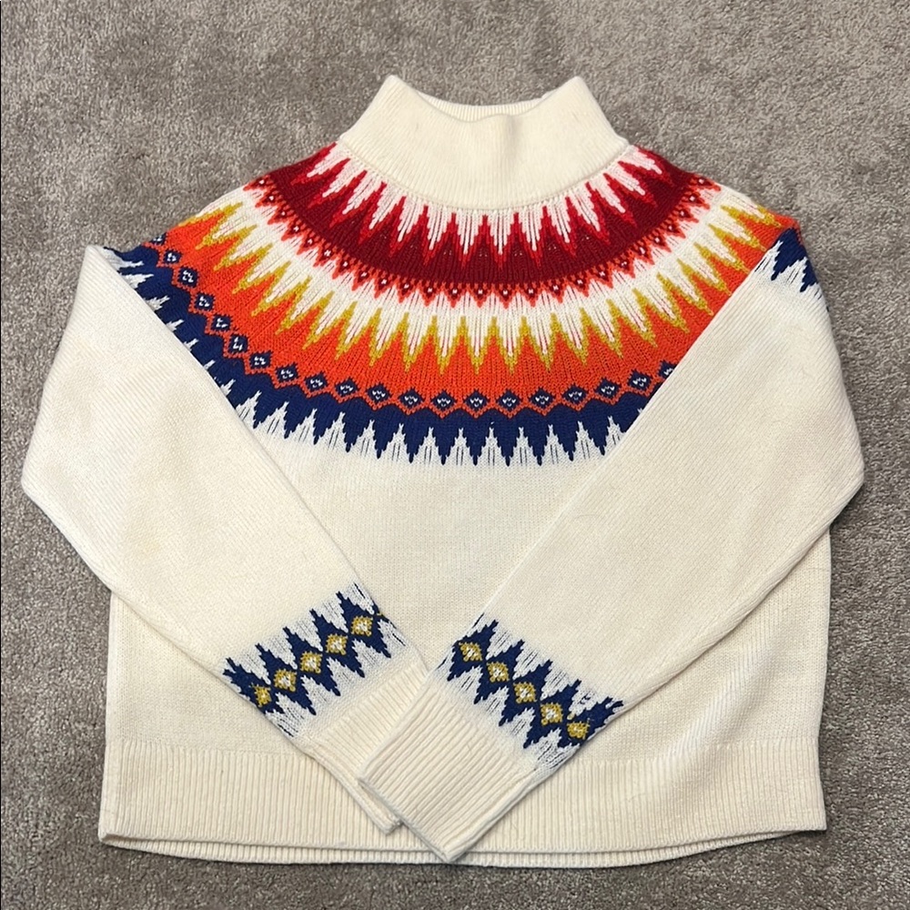 French Connection Colorful Patterned Women's Sweater
